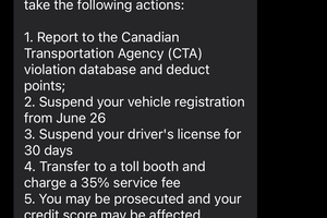 Strathcona County RCMP Warn Public Of Texting Scam